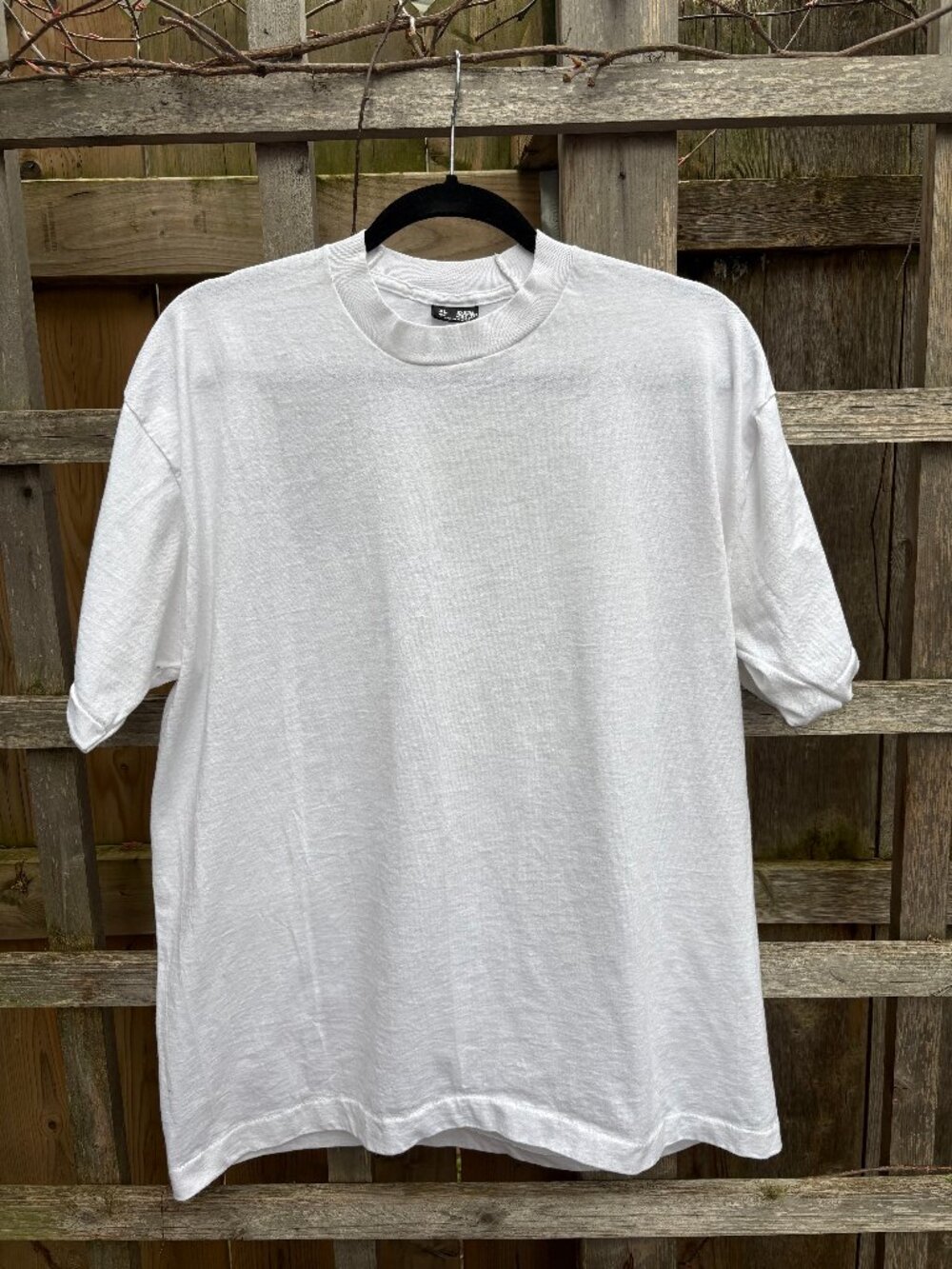 Vintage Basic White Tee
